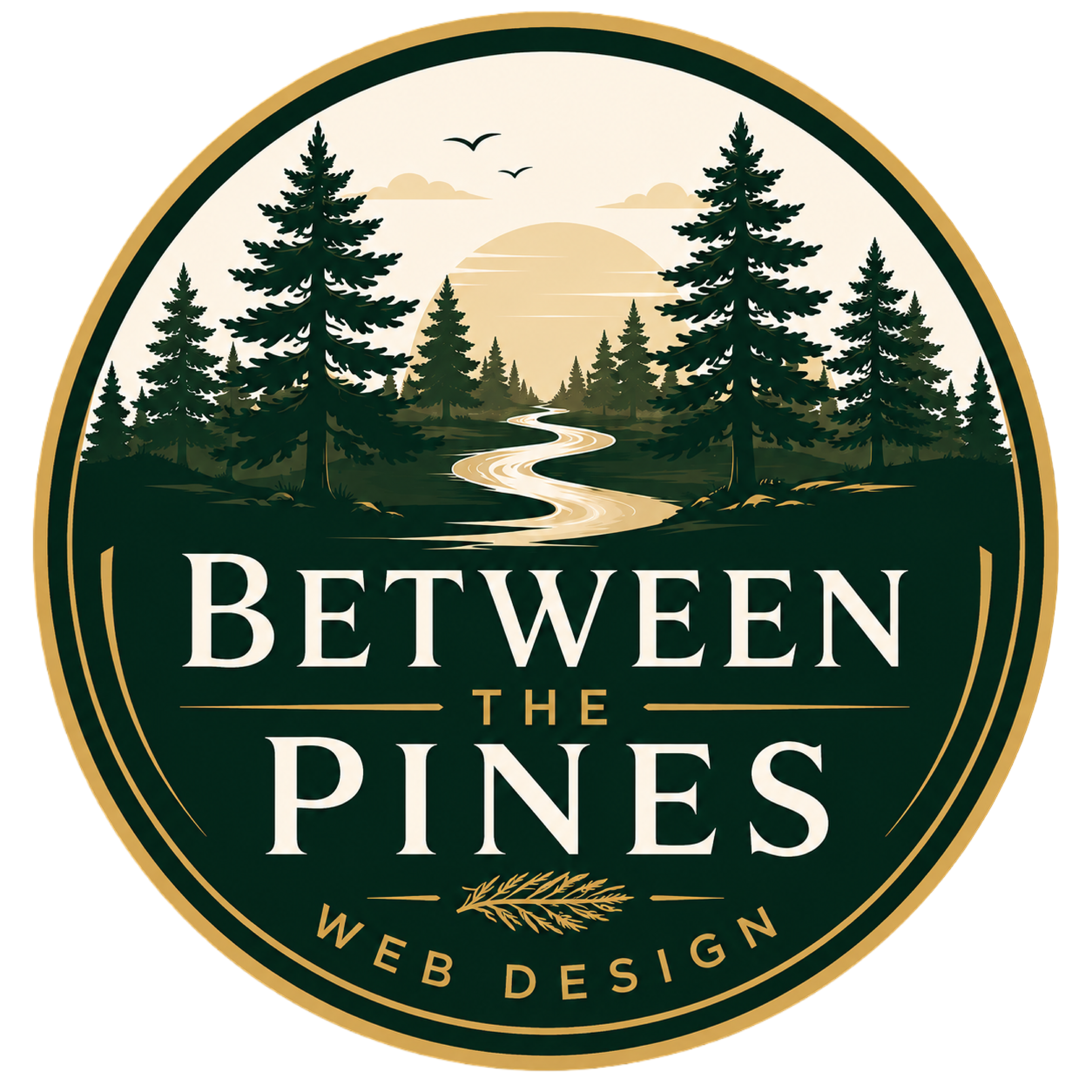Between the Pines Web Design & Marketing logo
